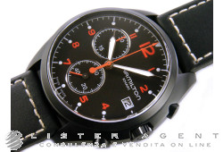 HAMILTON Pilote d'aviation kaki Piooner en acier noir Pvd Ref. H76582733. NEUF!