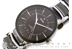 RADO Centrix Gent Automatique GMT XL en acier Noir AUT Réf. R30166152. NEUF!