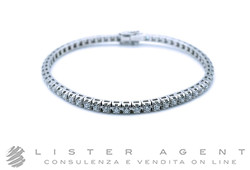 SALVINI bracelet Tennis en or blanc 18Kt avec diamants ct 2,57 G IF Ref. 20074996. NEUF!