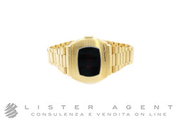 HAMILTON American Classic PSR Digital Quartz Limited Edition en acier plaqué or jaune Ref. H52424130. NEUF!