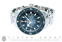 RADO Captain Cook Automatico Cronografo in acciao Blu AUT Ref. R32145208. NUOVO!