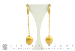 MARCO BICEGO boucles d'oreilles confettis en or jaune 18Kt Ref SG017-OB774. NEUF!