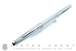 MONTBLANC stylo roller Meisterstuck Solitaire en acier Ref. 23163. NEUF!