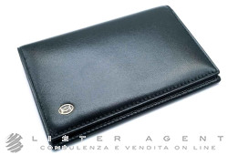 CARTIER porta bigliettti da visita in pelle nera Ref. L3000202. NUOVO!