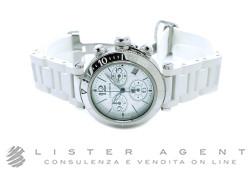 CARTIER Pasha Seatimer Lady Cronographe en acier Argenté Ref. W4140005. NEUF!