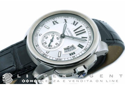 CARTIER Calibre de Cartier Automatique en acier Gris Ref. W7100015. NEUF!