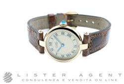 CARTIER Vendome Quartz en argent 925 plaqué or Vermeil Champagne. NEUF!