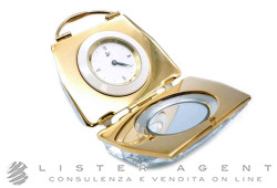 SWAROVSKI Crystal Memories Secrets Handbag Clock in cristallo Swarovski e metallo placcato oro giallo Ref. 9448 000 002/210 820. NUOVO!