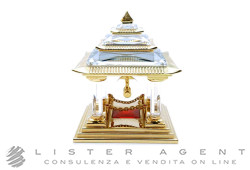 SWAROVSKI Crystal Memories Journeys Japanese temple in cristallo Swarovski e metallo placcato oro Ref. 9461 000 008/243 447. NUOVO!