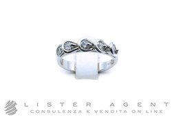 DAMIANI anello in oro bianco 18Kt e diamanti ct 0.62 H IF Misura 15 Ref. 20007866. NUOVO!