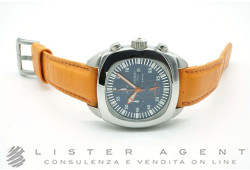 LOCMAN collezione 1970 Cronografo in acciaio Blu. USATO!