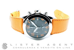 BOMBOLO Chronographeen acier Noir. D'OCCASION!