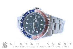 ROLEX Oyster Perpetual Date GMT-MASTER Automatique en acier Noir Ref. 16700. D'OCCASION!