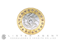 MEDAGLIA del 2000 Exclusive Plus IPZS "2000" Il futuro in oro 22Kt e platino 950 con 20 diamanti rosa ct 0.50. USATA!