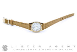OMEGA orologio De Ville lady in acciaio placcato oro giallo Bianco. NUOVO!