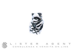 TROLLBEADS by Thun beads Gatto Portafortuna in argento 925 Ref. TAGBE-30181. NUOVO!
