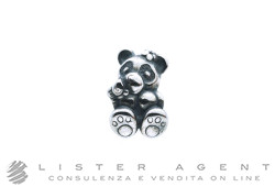 TROLLBEADS by Thun beads Panda con Farfalla in argento 925 Ref. TAGBE-30163. NUOVO!