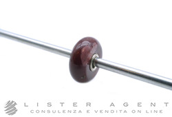 TROLLBEADS beads in pietra marrone. NUOVO!