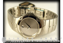 Montre MOVADO Seulement le temps Femme Argenté Ref. 84G41851. NEUF!