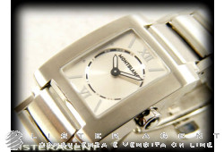 MONTBLANC Profilé femme en acier Argenté Ref. 7137. NEUF!