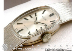 TISSOT Stylist Femme en or blanc 18Kt à remontage manuel Ref. 13203851. NEUF!