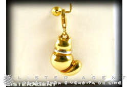 Pendentif PASQUALE BRUNI Chat en or jaune et blanc 18Kt. NEUF!