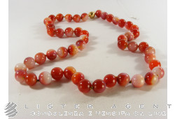 COLLIER en cornaline. UTILISÉ!