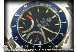 TAG HEUER Aquaracer en acier Bleu Ref. CAF7110.BA0803. NEUF!