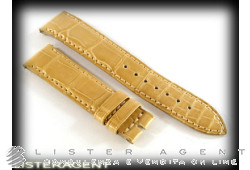 JAEGER-LeCOULTRE bracelet en cuir marron lug MM 17,00. NEUF!