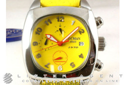 LOCMAN 1970 Chronographe Jaune. NEUF!