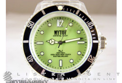 BIG TIME MYTOY mod. N.1 Cristal M.O.P. Vert. NEUF!