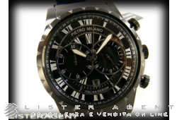 PIETRO MILANO Chronographe en acier noir Pvd Ref. PMKFBFB201.NEW!