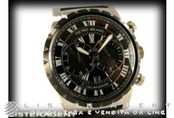 PIETRO MILANO Chronographe en acier Ref. PMKBRBB201.NEW!