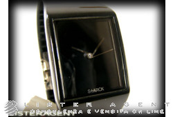 STARCK avec montre FOSSIL Seulement le temps Noir Ref. PH5032. NEUF!