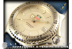 Montre TAG HEUER S / EL Seulement le temps Argenté Ref. WI1210FC6022. NEUF!