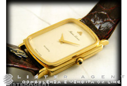 Montre MAURICE LACROIX seul le temps lady en or jaune 18Kt Ref. 76502. NEUF!