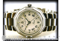 BAUME & MERCIER Riviera en acier Blanc Ref. MOAO0525. NEUF!