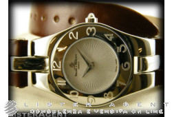 BAUME & MERCIER Linea dame en acier blanc Ref. M0A08065. NEUF!