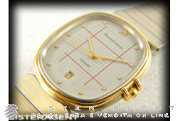 Montre MAURICE LACROIX Uniquement en acier et or blanc jaune 18Kt Ref. 06814. NEUF!