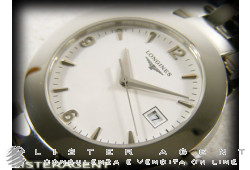 LONGINES Dolce Vita en acier blanc Ref. L56754166. NEUF!