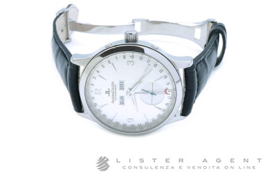 JAEGER-LeCOULTRE orologio Master control Date in acciaio Argenté AUT Ref. 140.840.8728. USATO!