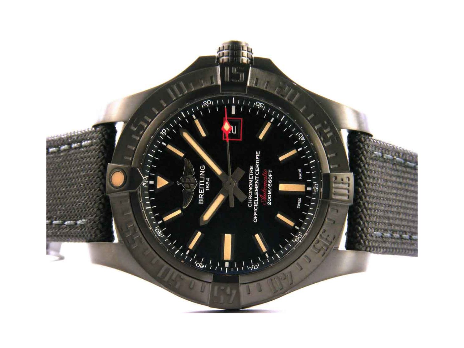 Breitling avenger blackbird 44 price clearance