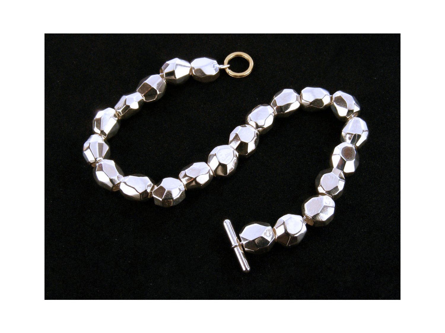 DODO by Pomellato bracelet avec pepites en argent 925 Ref. DKBP118. NEUF