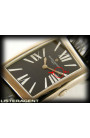 VACHERON avec STANTIN MCMLXXII en or blanc 18Kt Remontage manuel Noir Ref. 37010 / 000G-8813.
