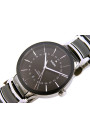 RADO Centrix Gent Automatique GMT XL en acier Noir AUT Réf. R30166152. NEUF!