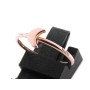 DODO par Pomellato Shine Bright Moon bague en or rose 9Kt Taille 12 Ref AD14LU19. NEUF!