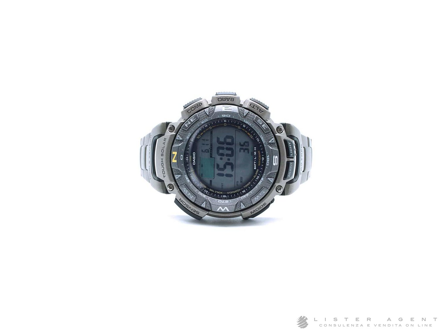 CASIO G Shock Pro Trek Tough Solar Triple Sensor aus Titan Ref. PRG 240T 7ER. GEBRAUCHT