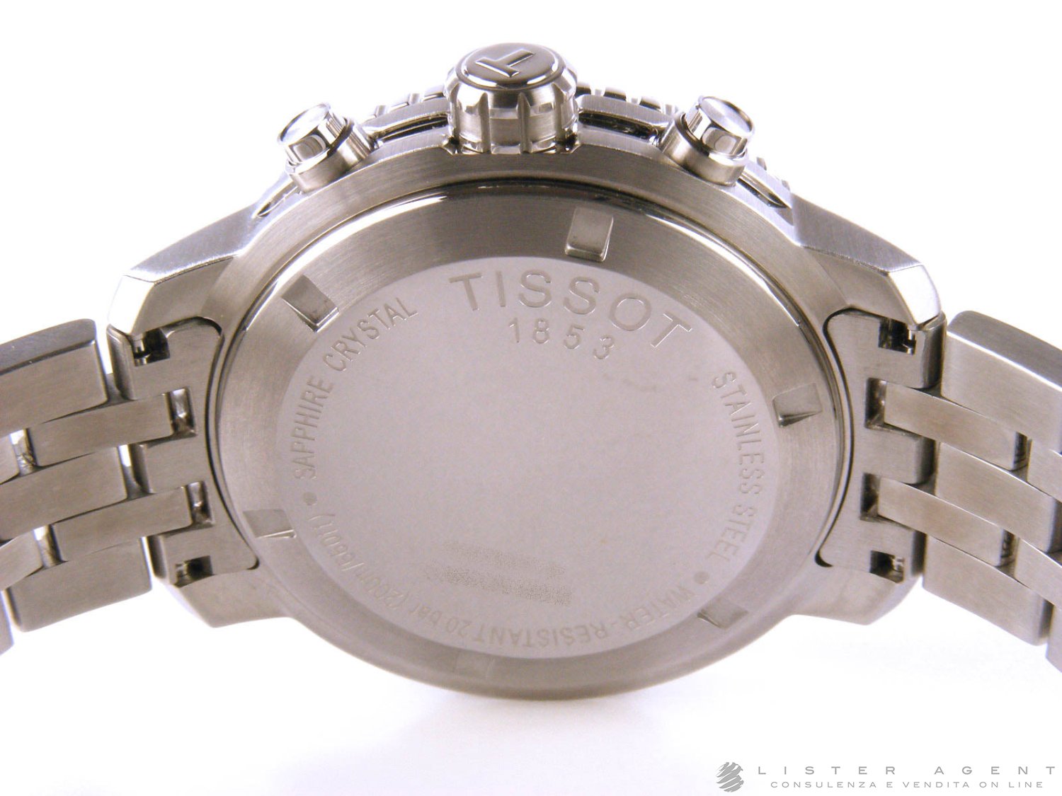 TISSOT PRS200 Chronograph in Stahl Blau Ref. T0674171104100. NEU Lister Agent