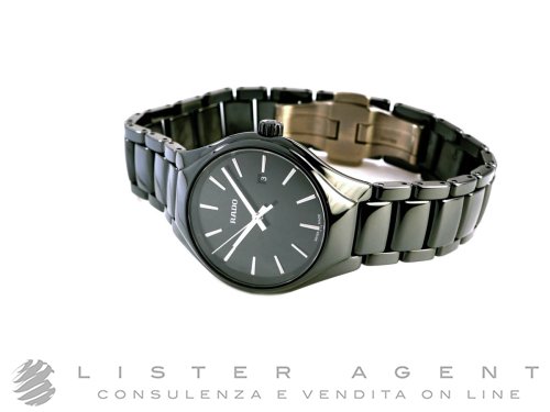 RADO True aus Hightech Schwarzkeramik Schwarz Ref. R27059152. NEU
