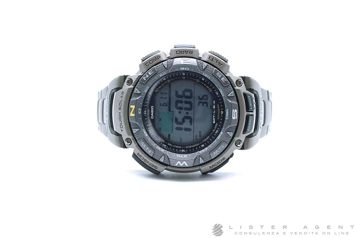 CASIO G Shock Pro Trek Tough Solar Triple Sensor aus Titan Ref. PRG 240T 7ER. GEBRAUCHT